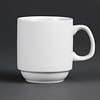Olympia White Coffee Mug Stackable Porcelain 28.4 cl (12 pieces)