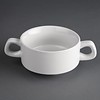 Athena Stackable White Porcelain Soup Bowl | 28.5cl 12 pcs