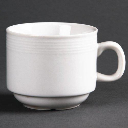  Olympia Tea cup White Porcelain 20 cl (12 pieces) 