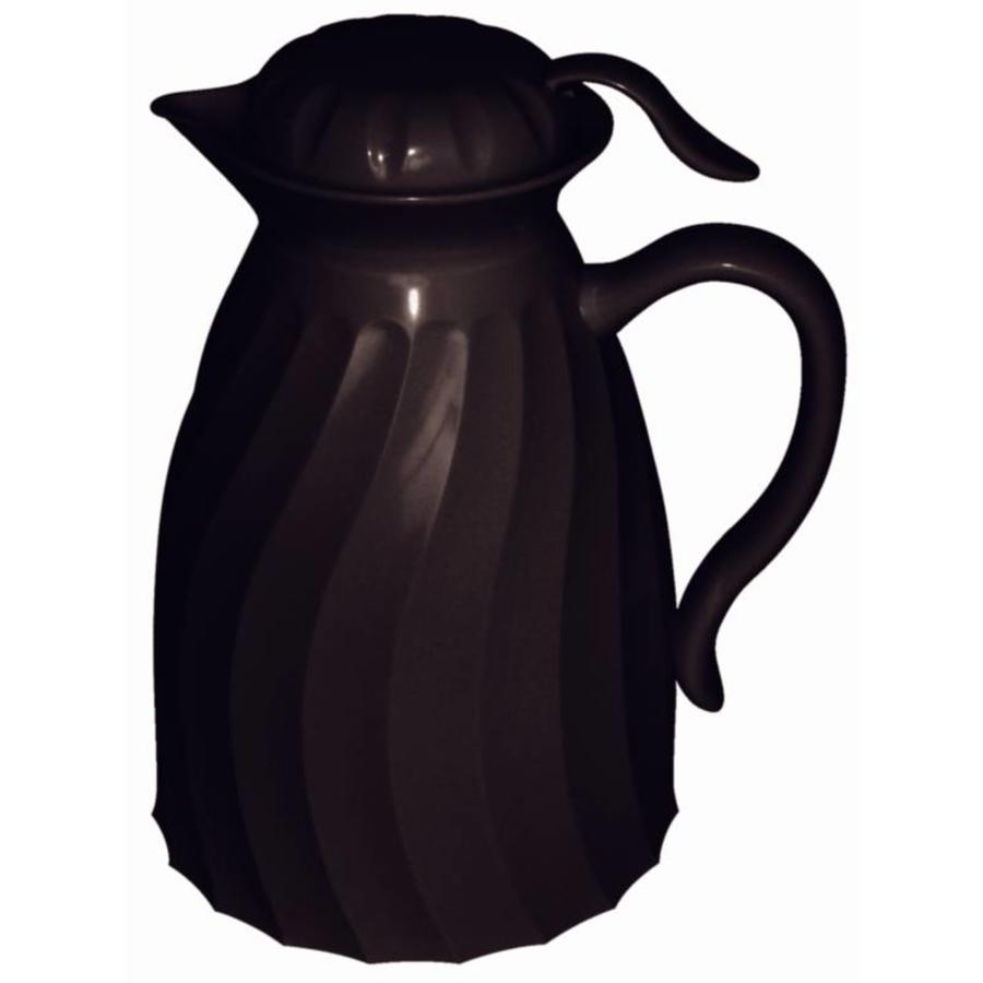 Insulated Jug Plastic Black | 2 Liter