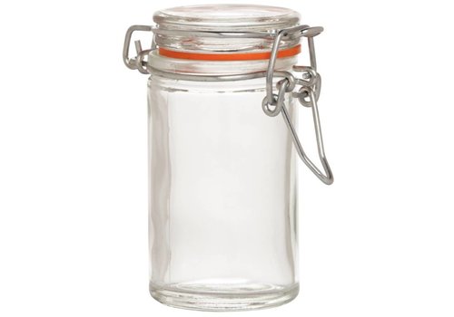  HorecaTraders Mini-Einmachglas 8,5 cm – 70 ml (Karton 12) 