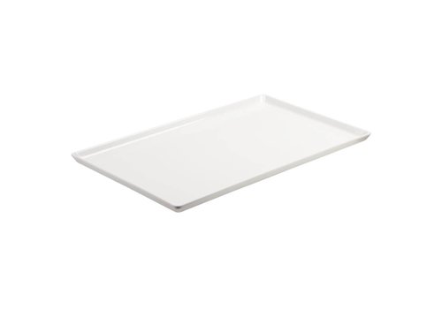  HorecaTraders Bol GN en mélamine blanc | 2 formats 