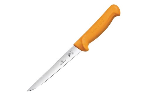  Swibo Orange Boning knife wide | 18 cm 