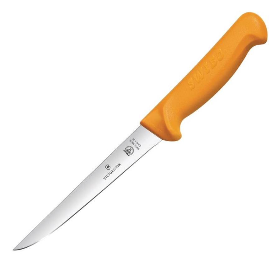 Orange Ausbeinmesser breit | 18 cm