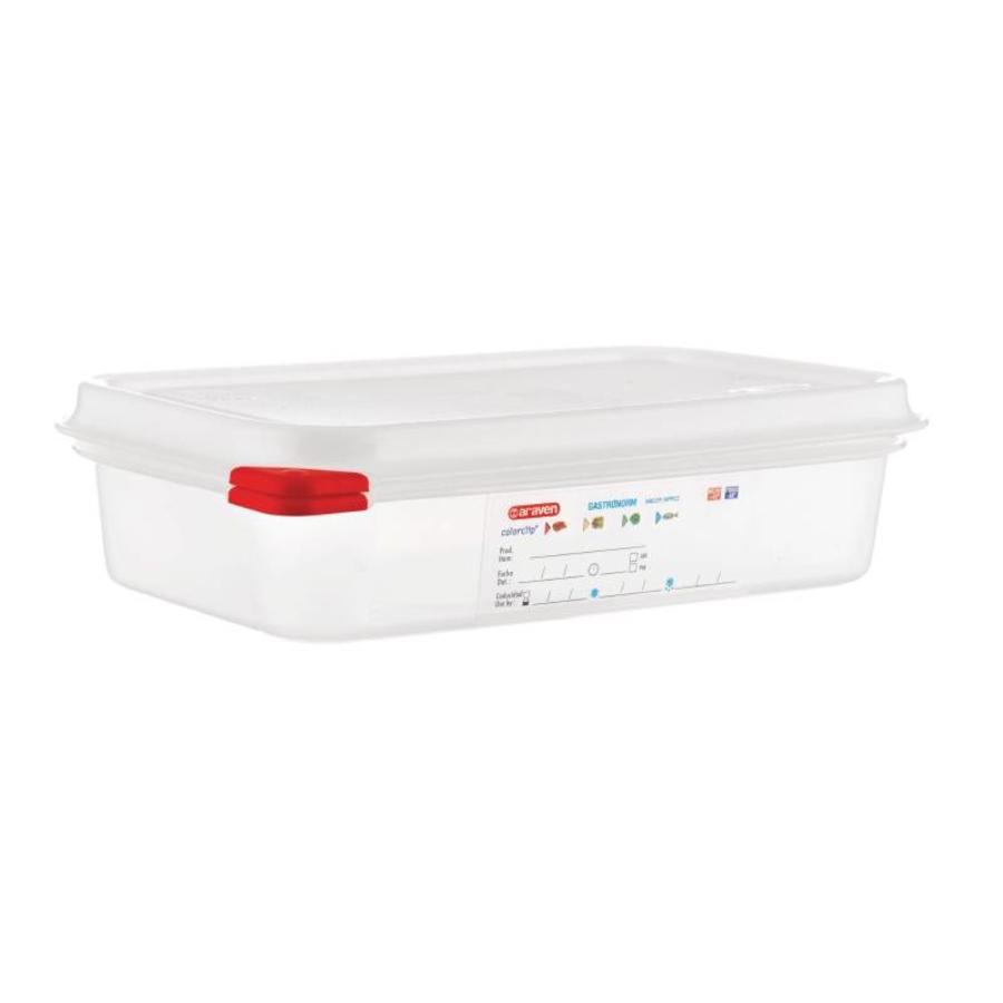 Food boxes 1/4 GN with lid | 1.8 liter