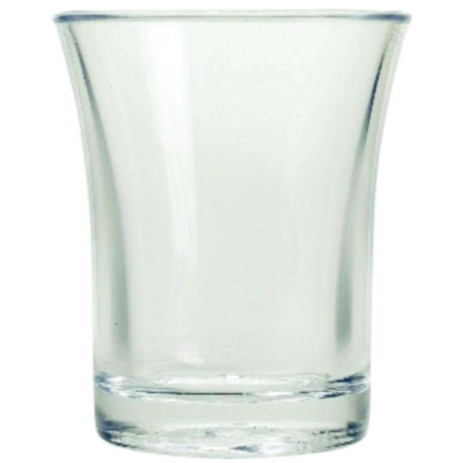 Polystyrene shot glasses 2.5 cl (100 pieces)