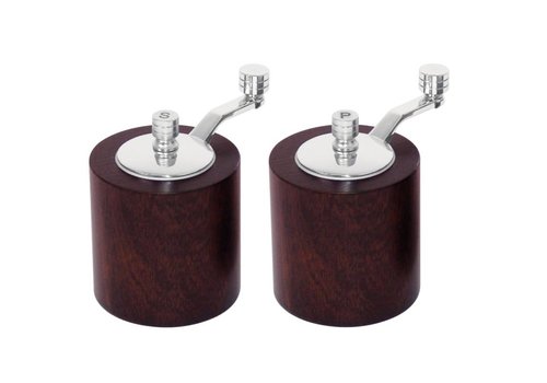  HorecaTraders Windmühlen-Set aus Holz | 8,5 cm 