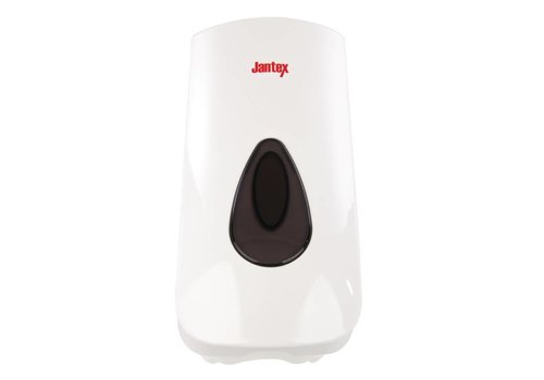  Jantex Distributeur de savon en plastique blanc | 90 cl 