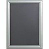 HorecaTraders Liste de menus en aluminium avec support mural | 2 formats