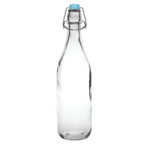  Olympia Swing top glass water bottles, 1180 ml (6 pieces) 