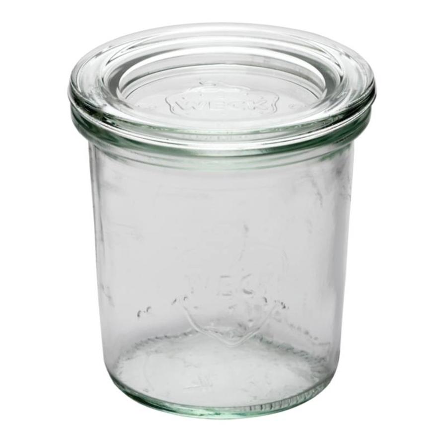 Glass jars with lid, 140 ml (12 pieces)