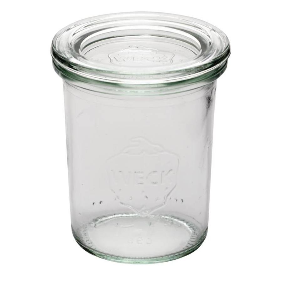 Bocaux en verre avec couvercle, 160 ml (12 pièces)