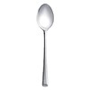 HorecaTraders Cuillère à dessert de luxe en acier inoxydable 19,5 cm | 12 pièces