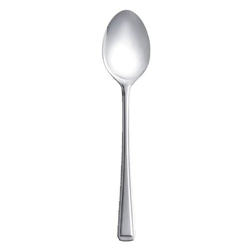  HorecaTraders Stainless Steel Luxury Dessert Spoon 19.5cm | 12 pieces 