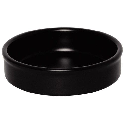  Olympia Serving Bowls Stackable Matte Black | 6 pieces 