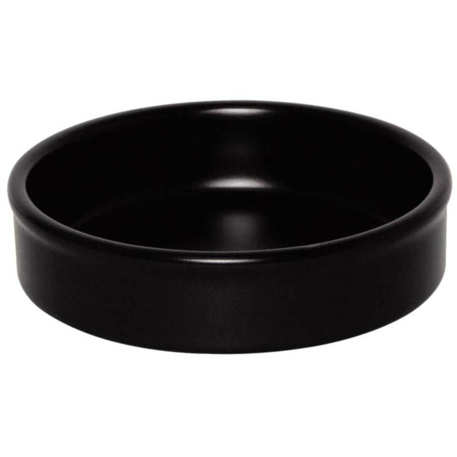 Serving Bowls Stackable Matte Black | 6 pieces