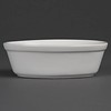 Olympia Porcelain oval cake serving dish | 6 pieces