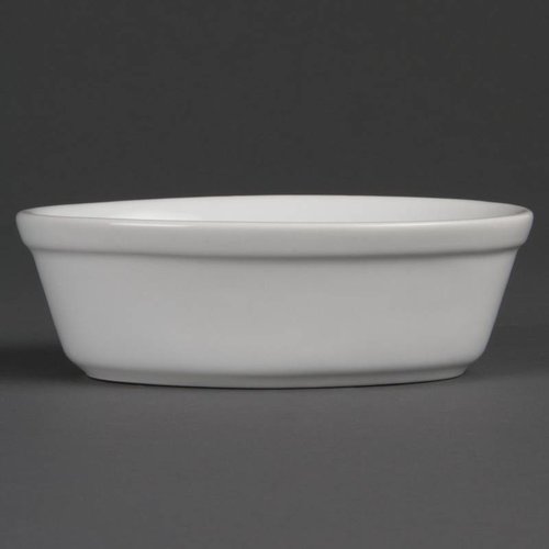  Olympia Plat à gâteau ovale en porcelaine | 6 pièces 