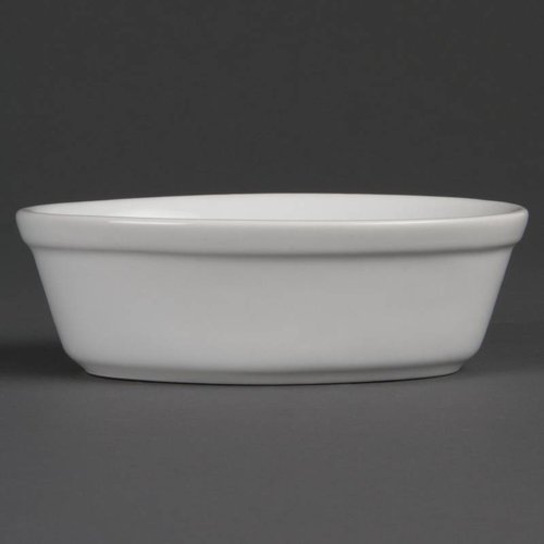  Olympia Porcelain oval cake serving dish | 6 pieces 