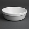 Bol de service à muffins en porcelaine | 6 pièces