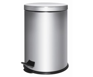 steel waste bin