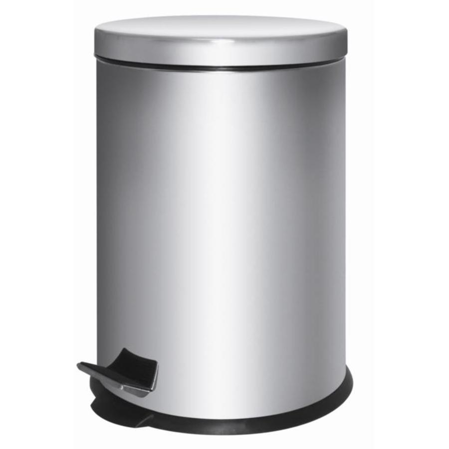 Poubelle en acier inoxydable avec pédale | 5 L