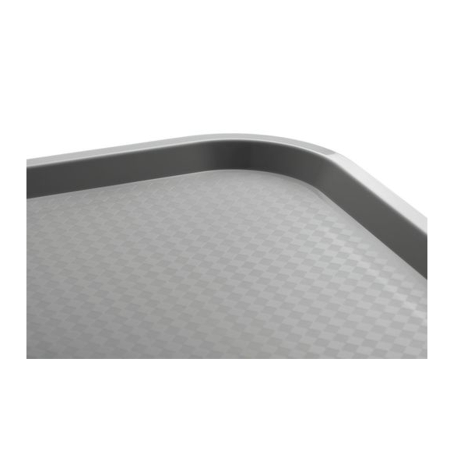 Plateau Gris Clair | 41,5x31,5 cm | Plastique