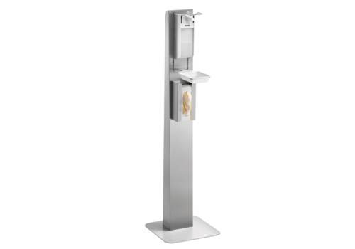  Bartscher Colonne d'hygiène avec distributeur de gants | DH1 1460 