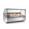 HorecaTraders LED Schepijsvitrine | 12 bakken, 5 liter | 119x110x135(h) cm