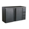 Combisteel Black Bar Cooler with 2 doors | 350 liters | 146x51x (h) 86 cm
