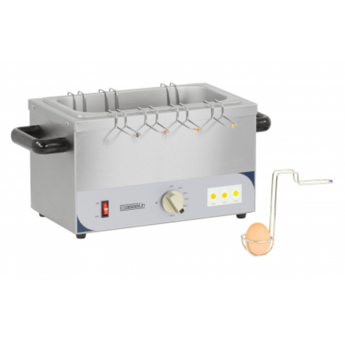  Casselin Cuiseur à œufs | 1/3 GN | acier inoxydable | 8 porte-œufs 