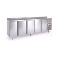 Refrigerated workbench | 5 doors | 3070x600x (h) 1034 mm