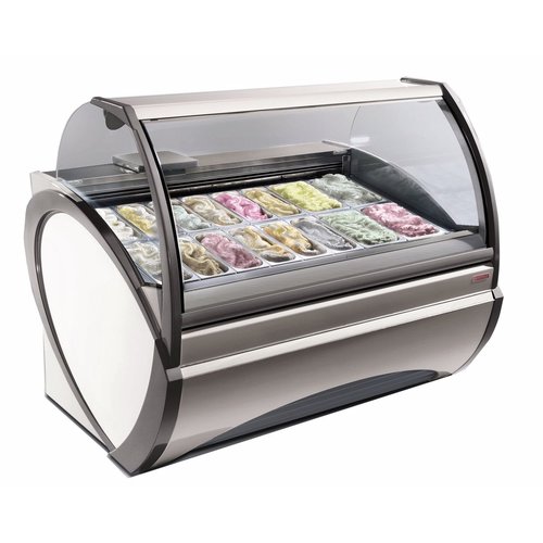  Oscartielle Scoop Ice Cream Display Case With Forced Air Circulation | 18 Baking 