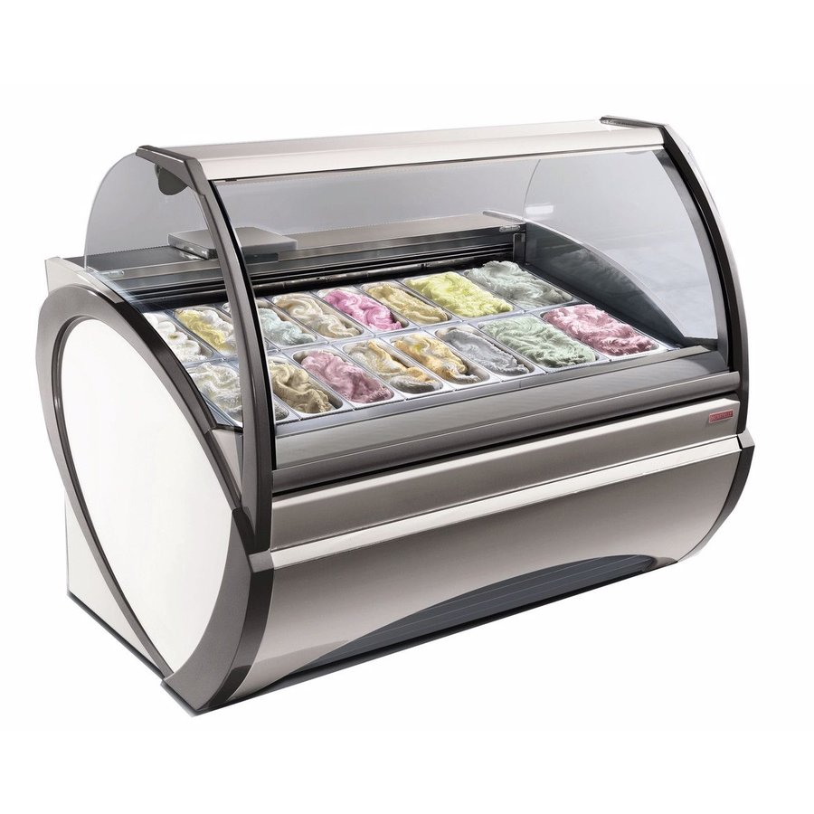 Vitrine à glaces à circulation d'air forcée | 18 Cuisson