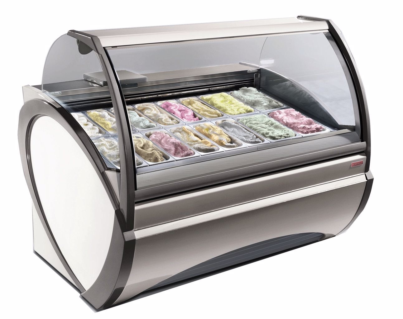 Buy Scoop Ice Cream Display Case With Forced Air Circulation 18 Baking online HorecaTraders