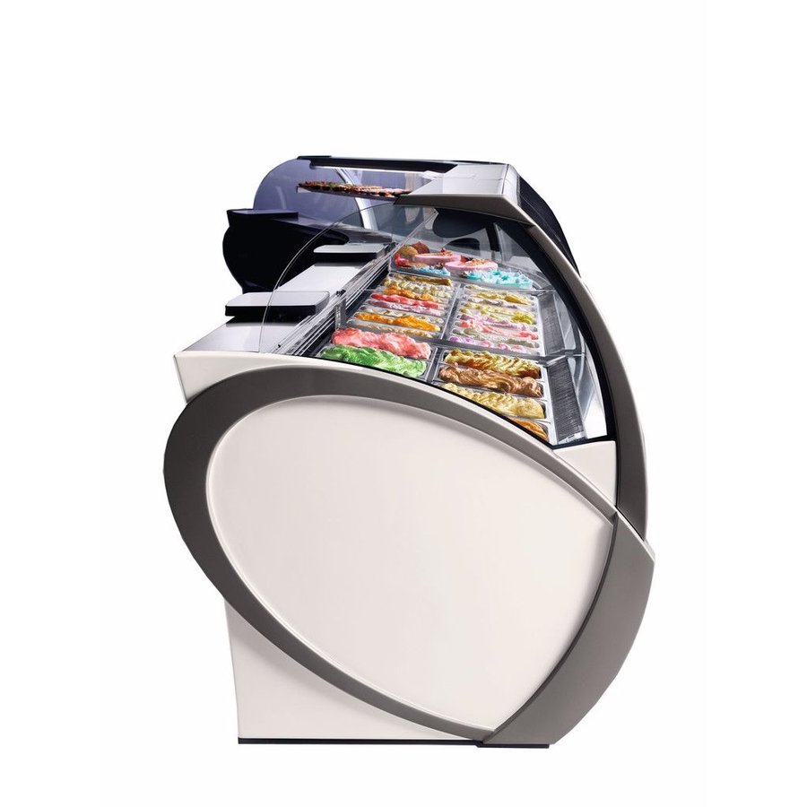 Vitrine à glaces à circulation d'air forcée | 18 Cuisson