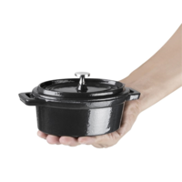 Cast Iron Mini Casserole Oval 9.4x15.5cm