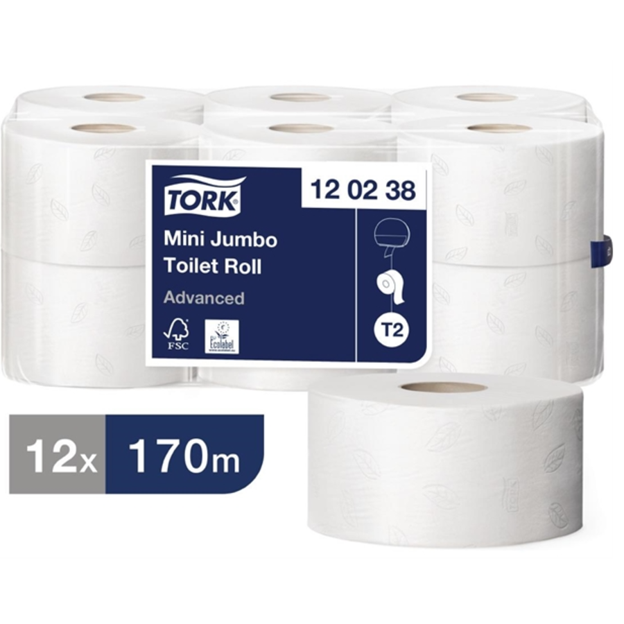 Tork Mini Jumbo refill toilet paper