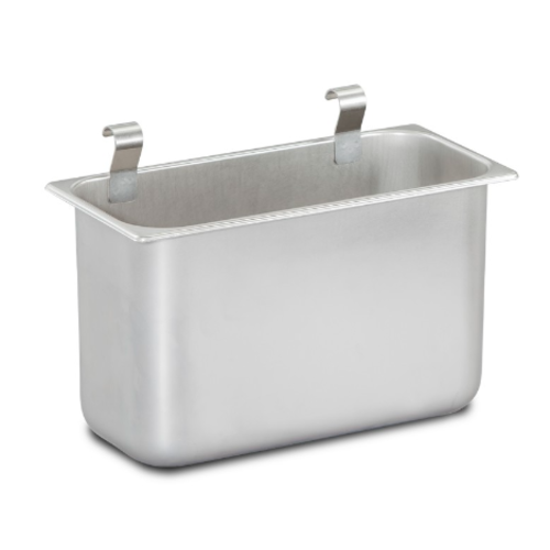  Hupfer acier inoxydable | Poubelle pour chariot de service | 42x20,5 cm 