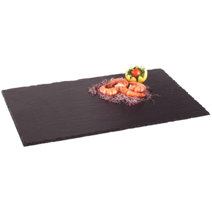 Assiette de service en ardoise GN 1/1