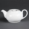 Théière en porcelaine blanche 42,6 cl (4 pièces)