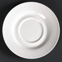 Plat en porcelaine blanc 16 cm (6 pièces)