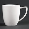 HorecaTraders White Porcelain Mug | 35 cl (6 Pieces)