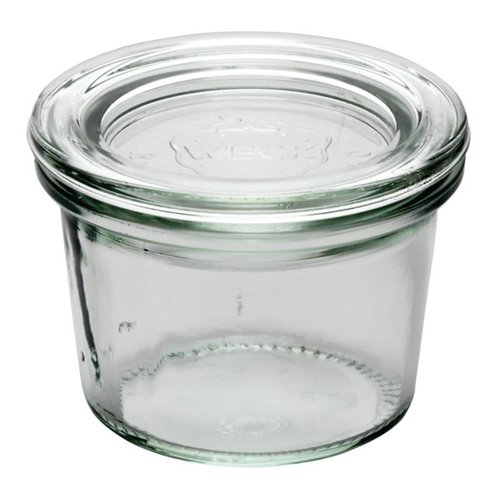  APS Gläser mit Deckel, 80 ml (12 Stück) 