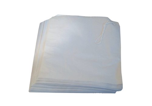  HorecaTraders White paper bags 17.5cm x 17.5cm (1000 pieces) 