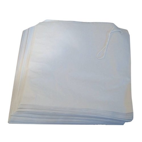  HorecaTraders White paper bags 17.5cm x 17.5cm (1000 pieces) 