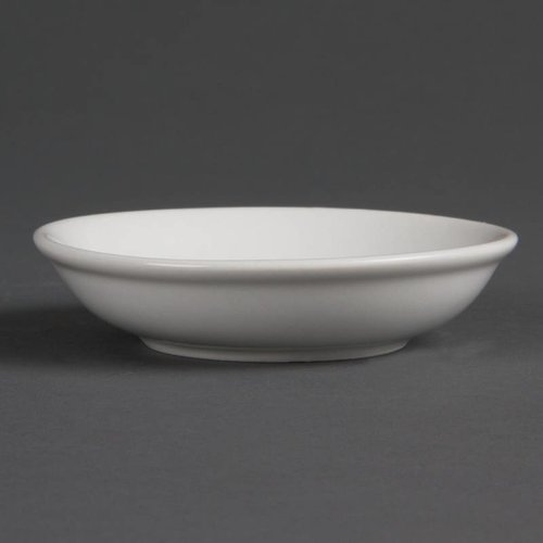  Olympia Soßenschalen aus Porzellan 10 cm | 12 Stück 