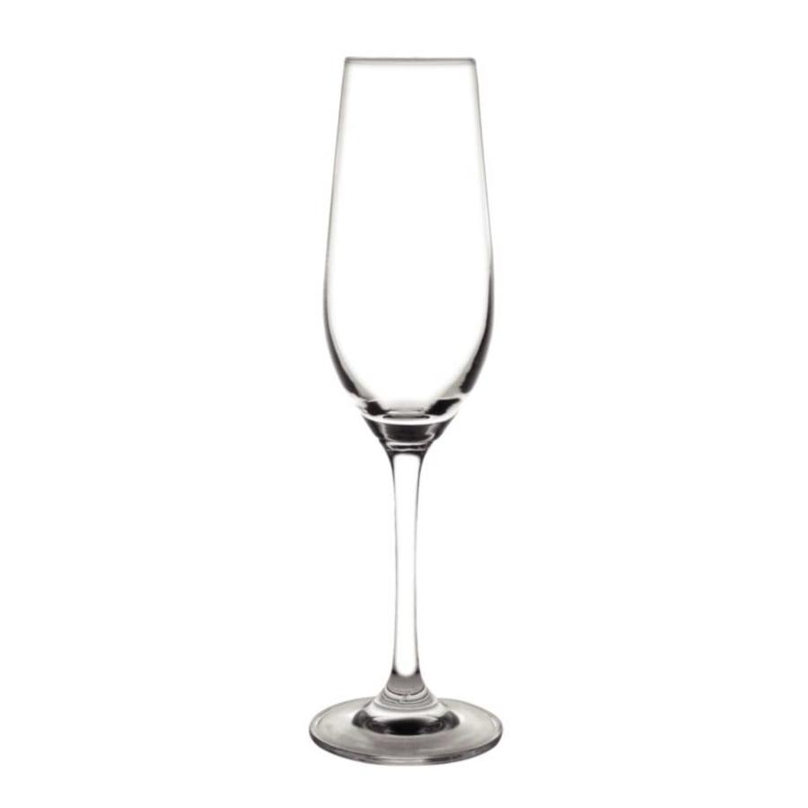 Crystal champagne flute, 225 ml (6 pieces) -TOP 100 BEST SELLING