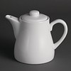 Olympia White porcelain teapot 50 cl (piece 4)