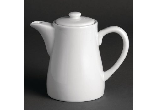  Olympia White Porcelain Coffee Pot 30 cl. (pieces 4) 